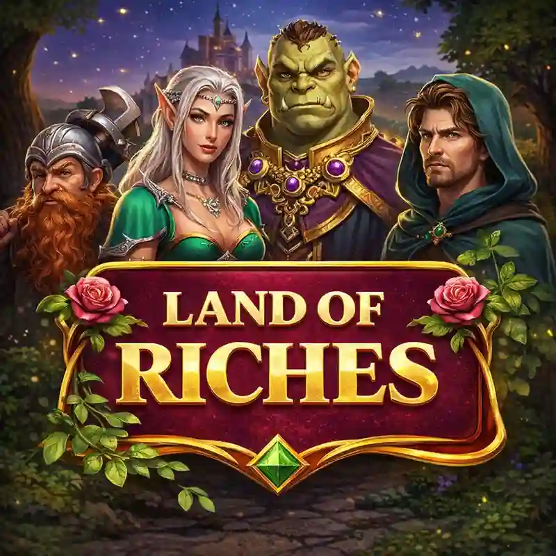 Land of Riches Slot Game Banner