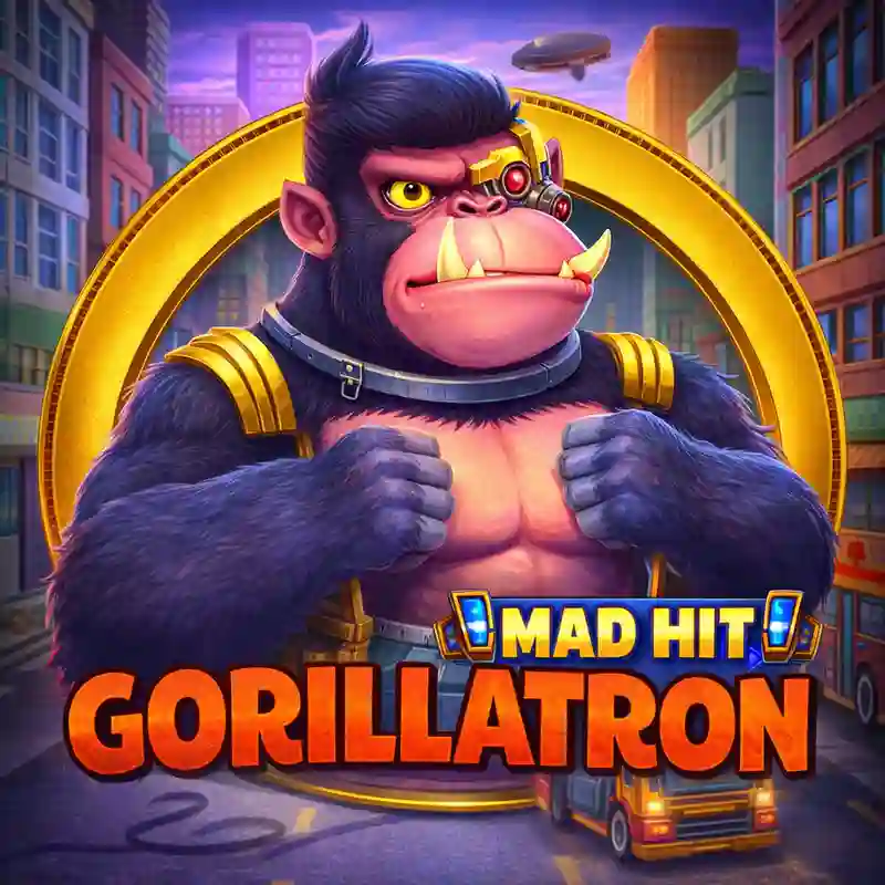 Mad Hit Gorillatron Slot Game Banner